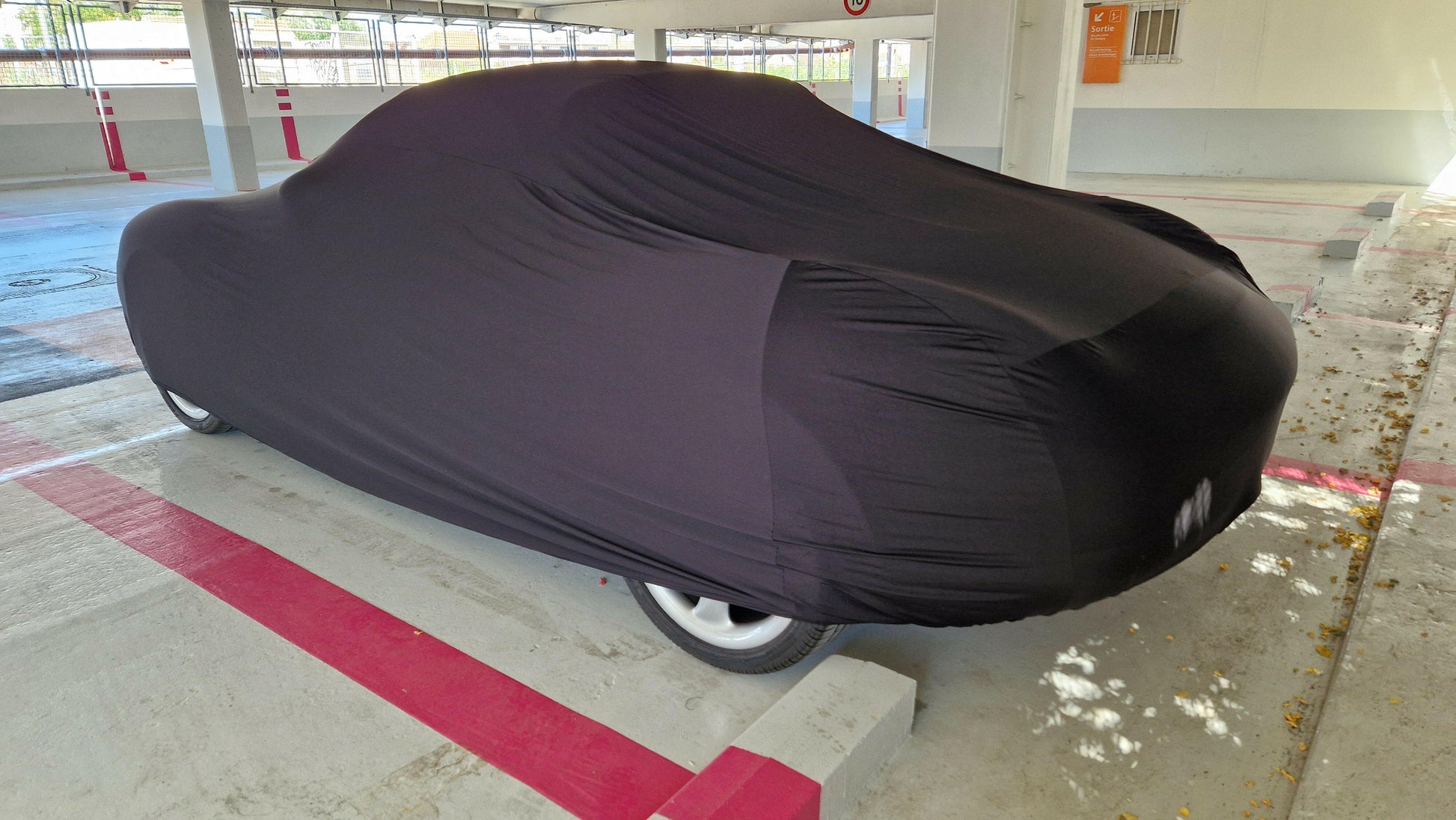 Housse de Protection Voiture Intérieur DEPERLANTE STRETCH™ - BLACK.