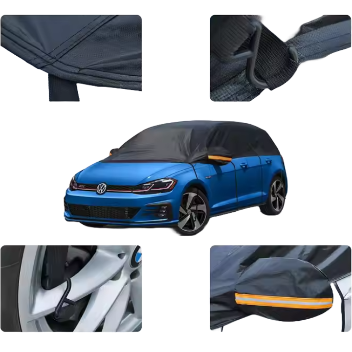 Demi bâche voiture caractéristiques