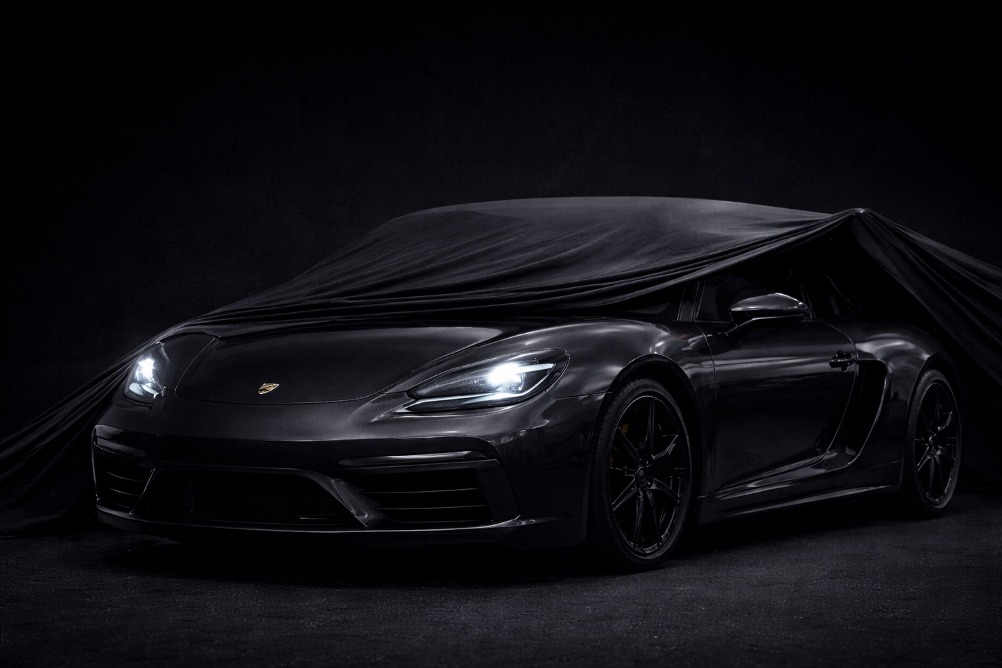 Housse de protection stretch noir