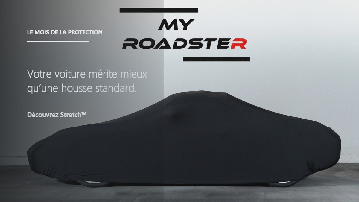 Load video: Housse de protection voiture stretch respirante